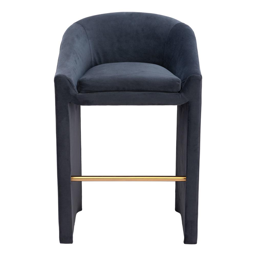 Zuo Modern - Emas Barstool Midnight Gray - 109991 veiw 3
