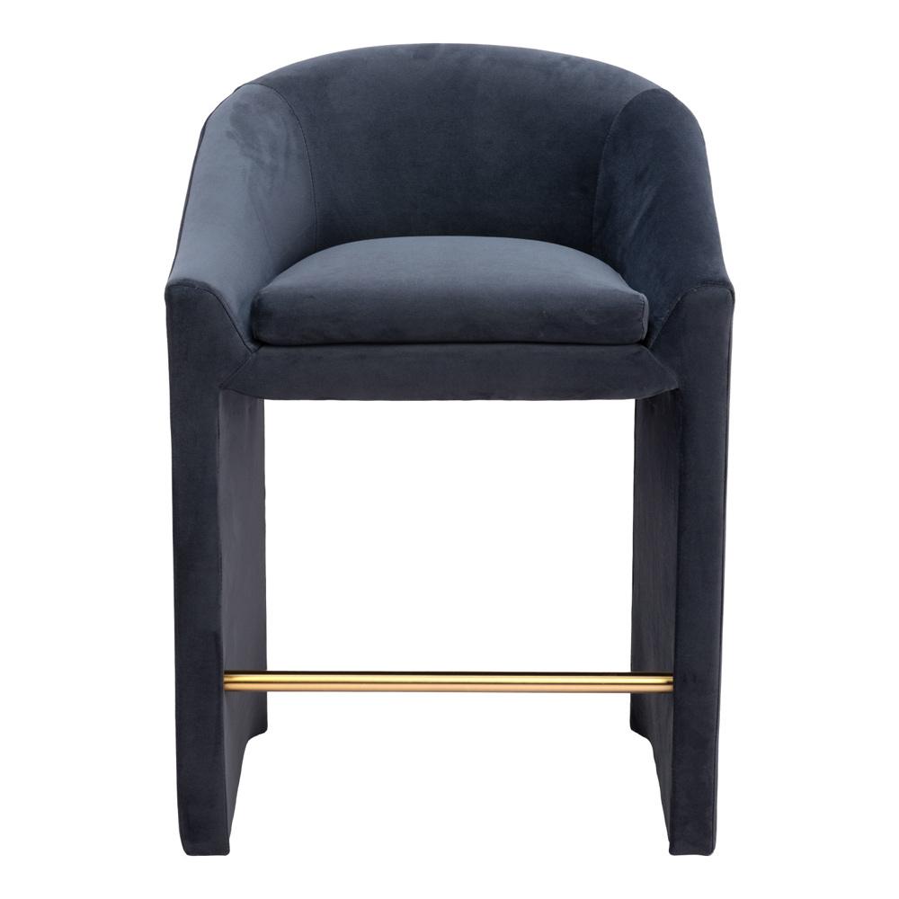 Zuo Modern - Emas Counter Stool Midnight Gray - 109992 veiw 3