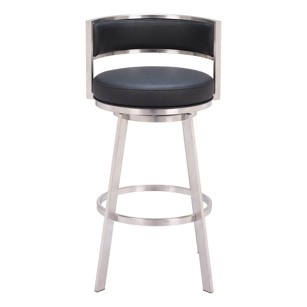 Zuo Modern - Gimsby Swivel Barstool Black - 110044 veiw 3