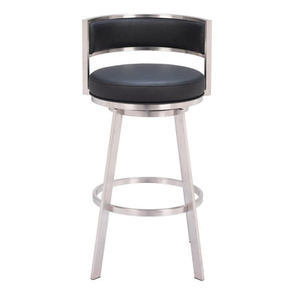 Zuo Modern - Gimsby Swivel Barstool Black - 110044 veiw 3