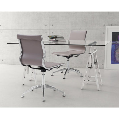 Zuo Modern - Glider Conference Chair Taupe - 100379 veiw 5