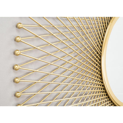 Zuo Modern - Glow Round Mirror Gold - A12214 veiw 3