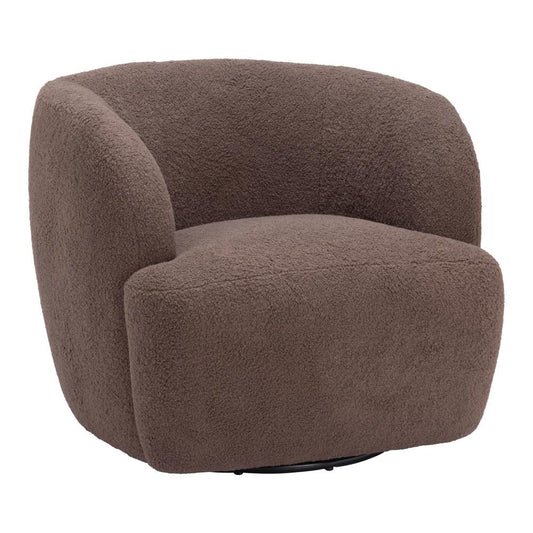Zuo Modern - Govan Swivel Chair Brown - 109958 veiw 1