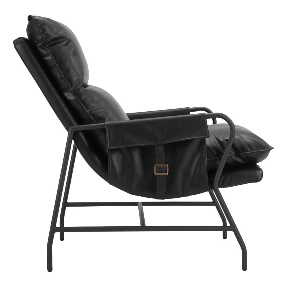 Zuo Modern - Halaus Accent Chair Black - 110204 veiw 2