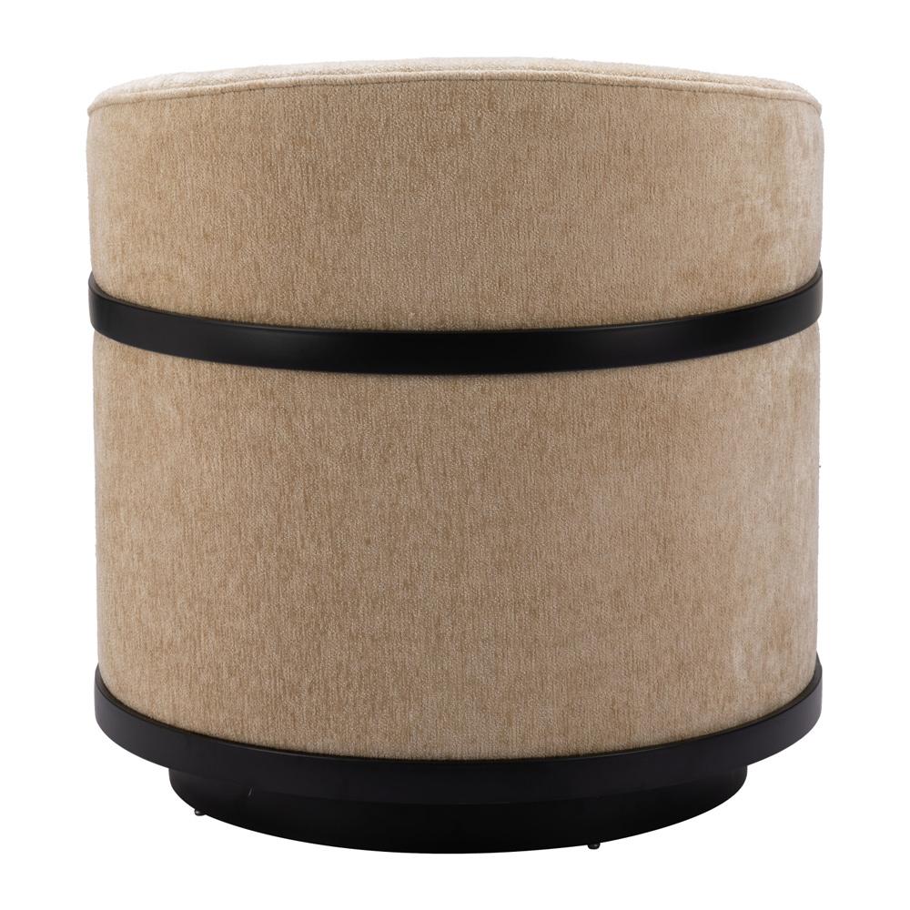 Zuo Modern - Hanko Swivel Chair Golden Beige - 110009 veiw 4