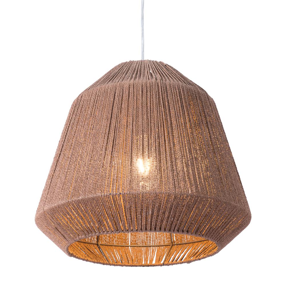 Zuo Modern - Impala Ceiling Lamp Brown - 56093 veiw 1