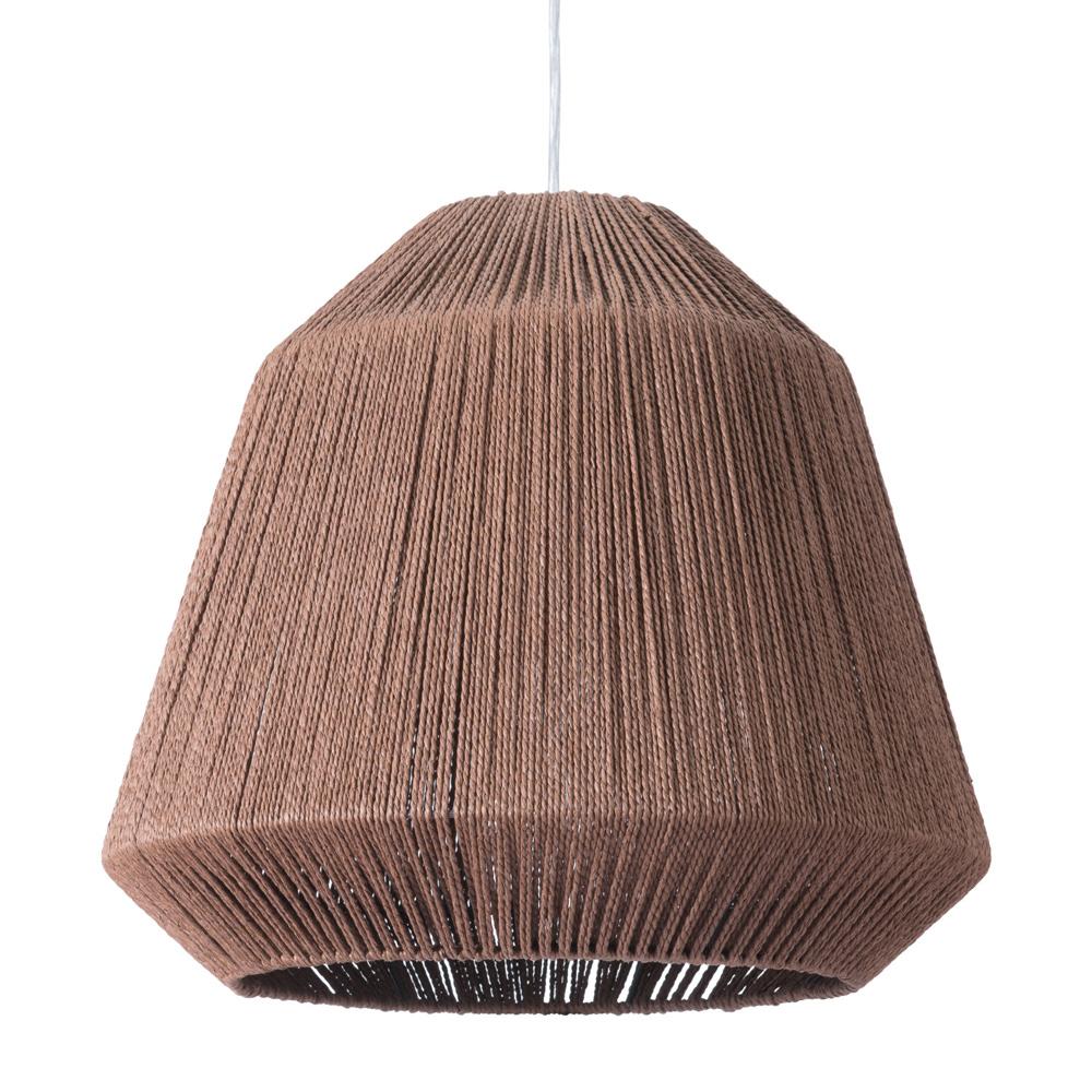 Zuo Modern - Impala Ceiling Lamp Brown - 56093 veiw 4