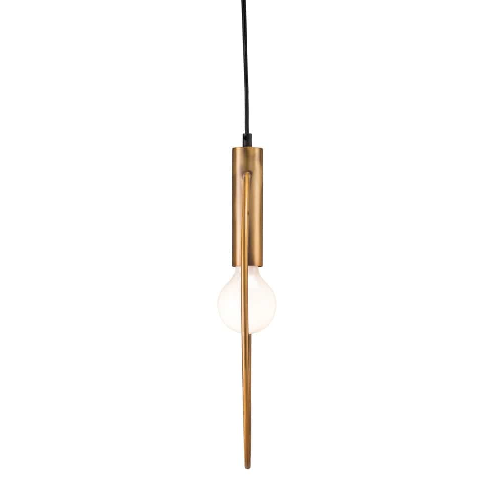 Zuo Modern - Irenza Ceiling Lamp Brass - 56116 veiw 2