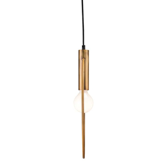 Zuo Modern - Irenza Ceiling Lamp Brass - 56116 veiw 2