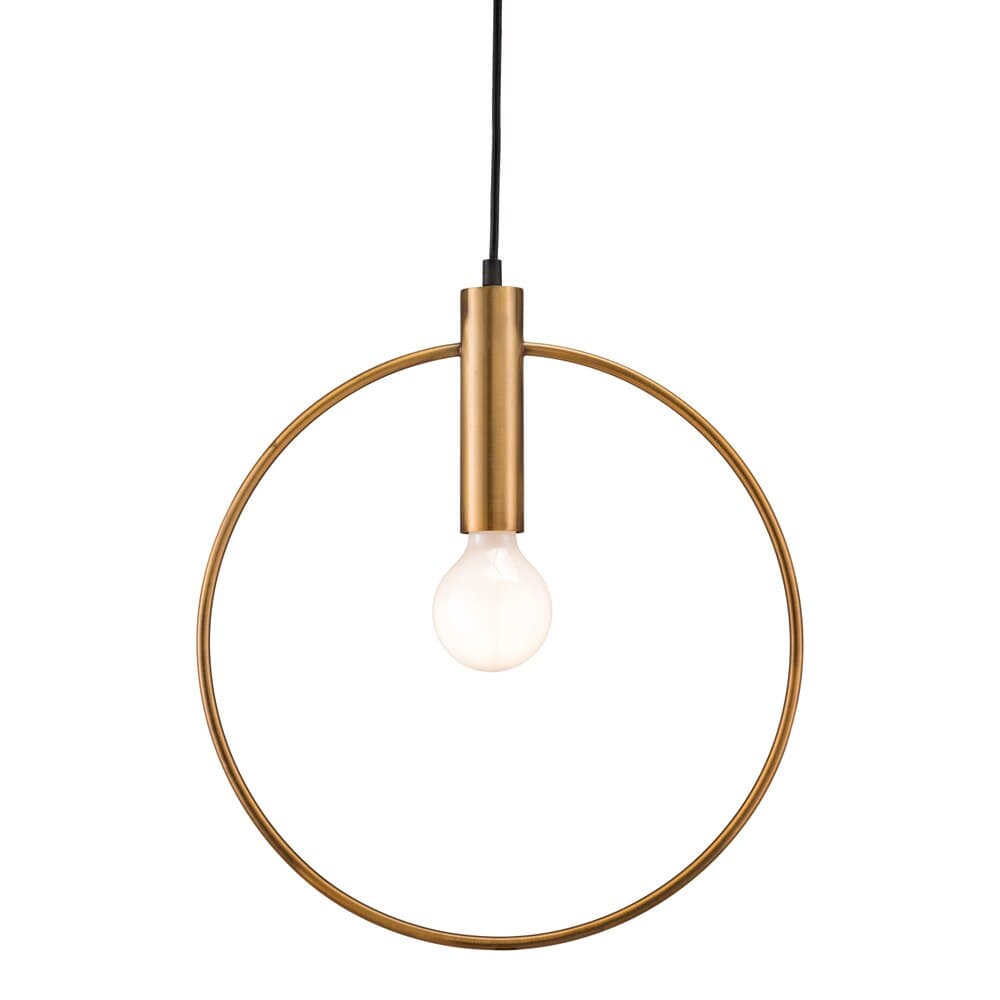 Zuo Modern - Irenza Ceiling Lamp Brass - 56116 veiw 3