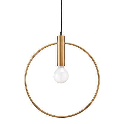 Zuo Modern - Irenza Ceiling Lamp Brass - 56116 veiw 4