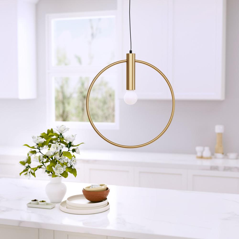 Zuo Modern - Irenza Ceiling Lamp Brass - 56116 veiw 5
