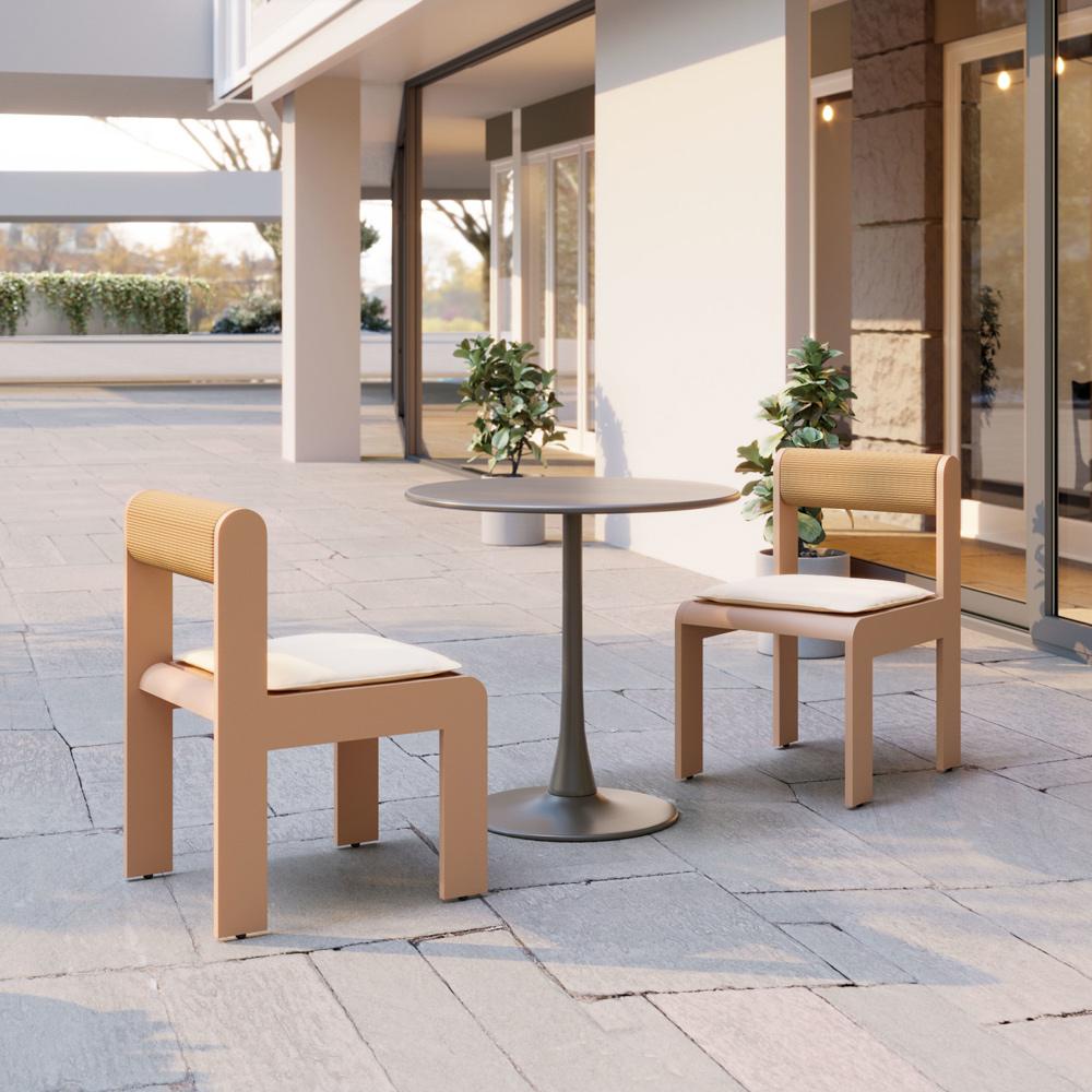 Zuo Modern - Island Dining Chair (Set of 2) White - 704043 veiw 5