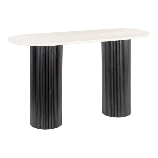 Zuo Modern - Izola Console Table White & Black - 110230 veiw 1