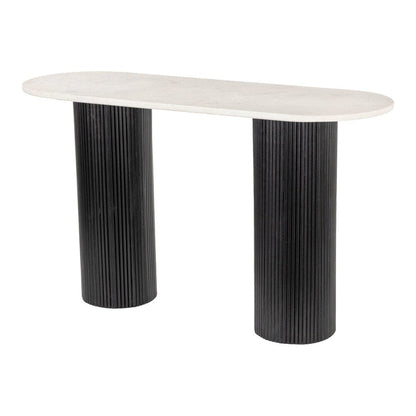 Zuo Modern - Izola Console Table White & Black - 110230 veiw 4