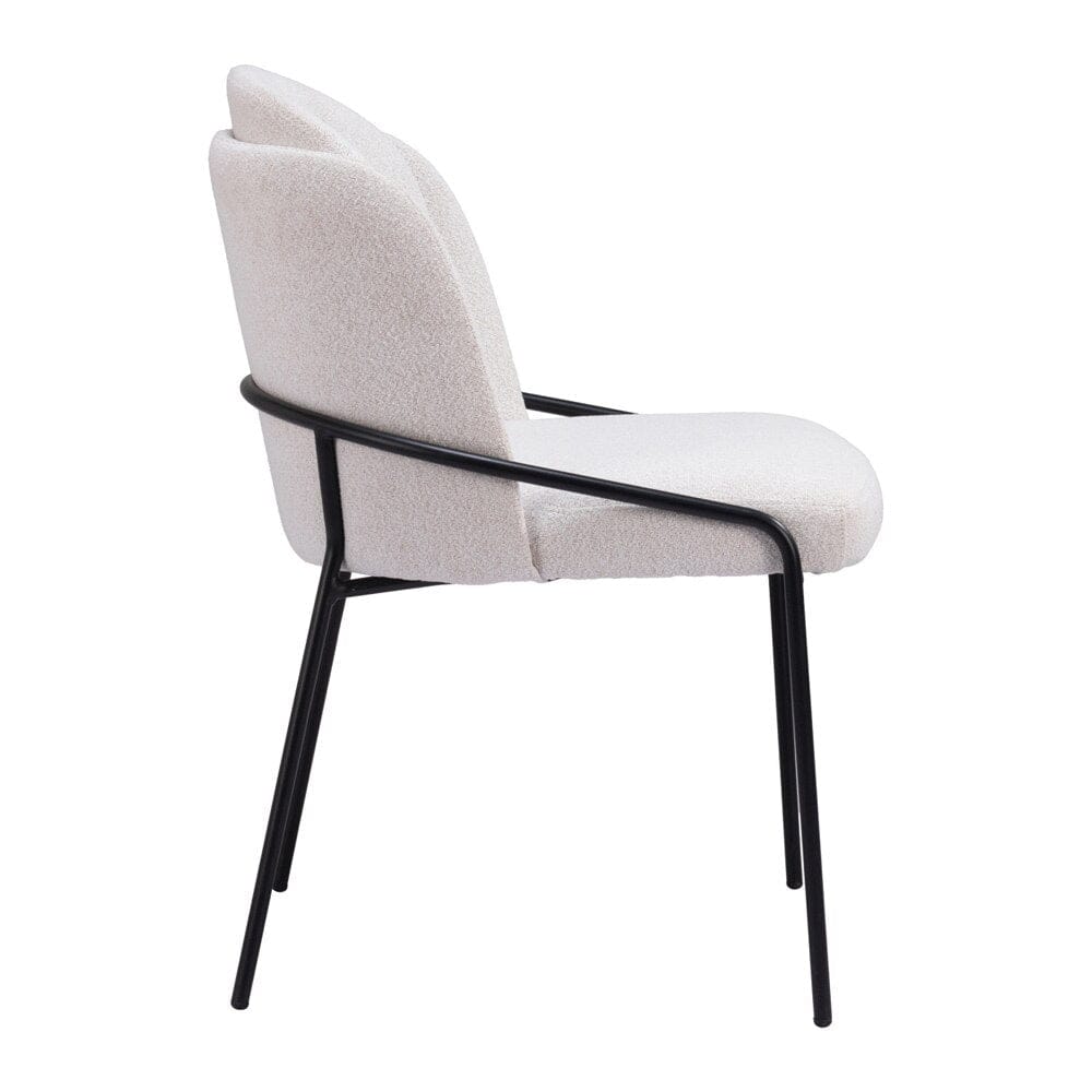Zuo Modern - Jambi Dining Chair (Set of 2) Ivory - 109965 veiw 2