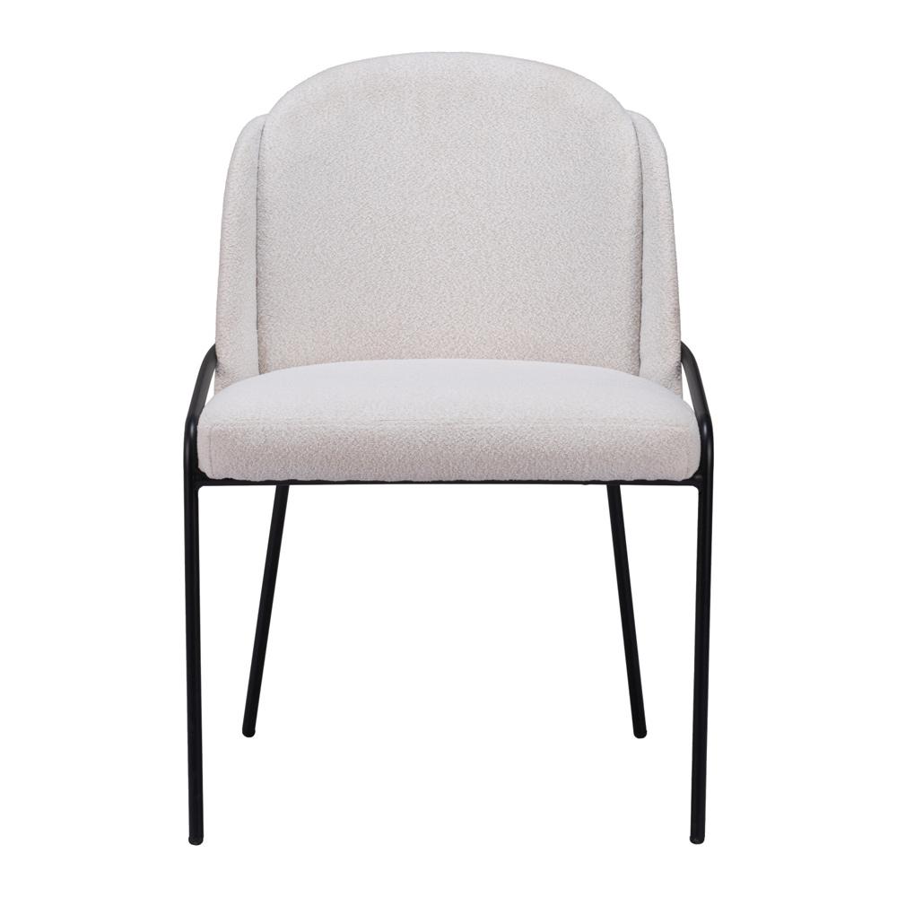 Zuo Modern - Jambi Dining Chair (Set of 2) Ivory - 109965 veiw 3