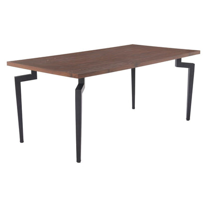 Zuo Modern - Kani Dining Table Walnut - 110360 veiw 4