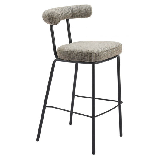 Zuo Modern - Kede Barstool Green Tweed - 110100 veiw 1
