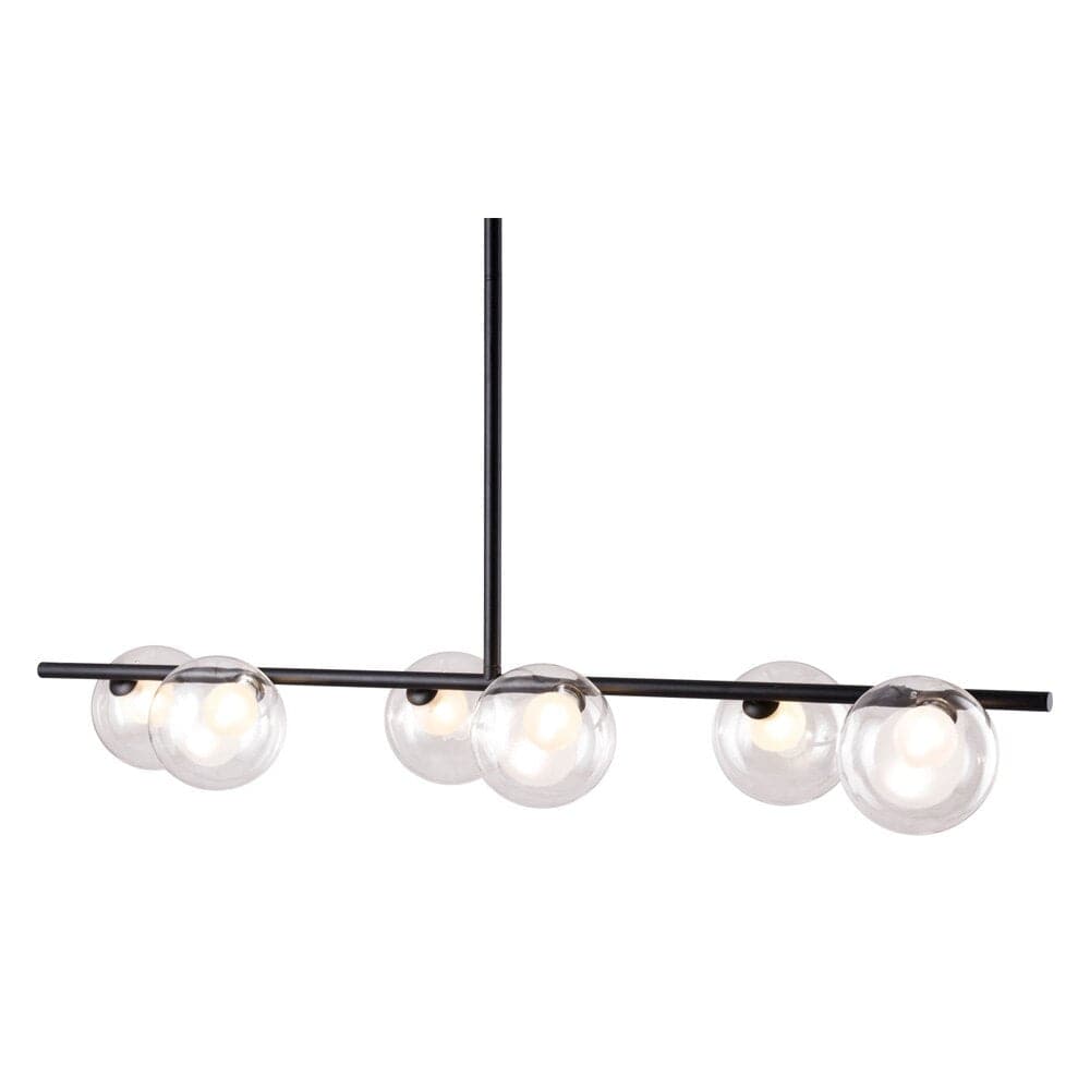 Zuo Modern - Keyoz Ceiling Lamp Black - 56112 veiw 2