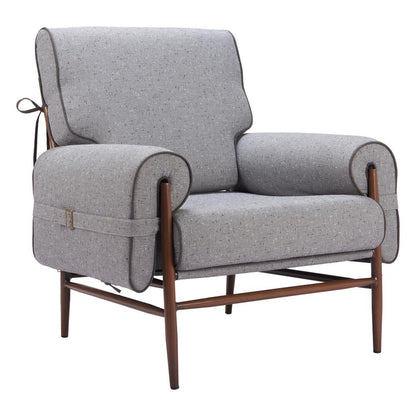 Zuo Modern - Klem Accent Chair Gray - 110205 veiw 1