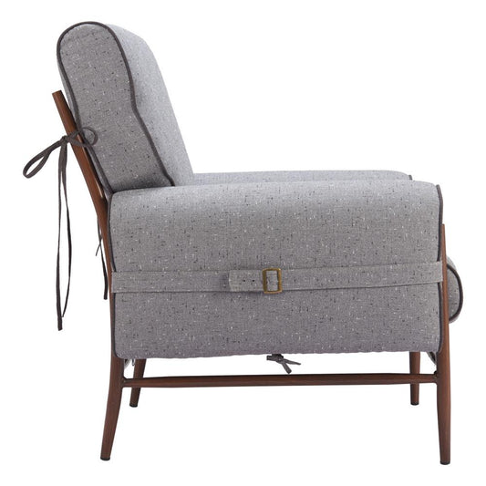 Zuo Modern - Klem Accent Chair Gray - 110205 veiw 2