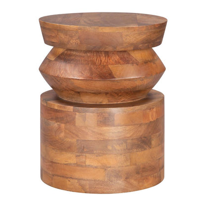 Zuo Modern - Kollam Side Table Brown - 109773 veiw 1