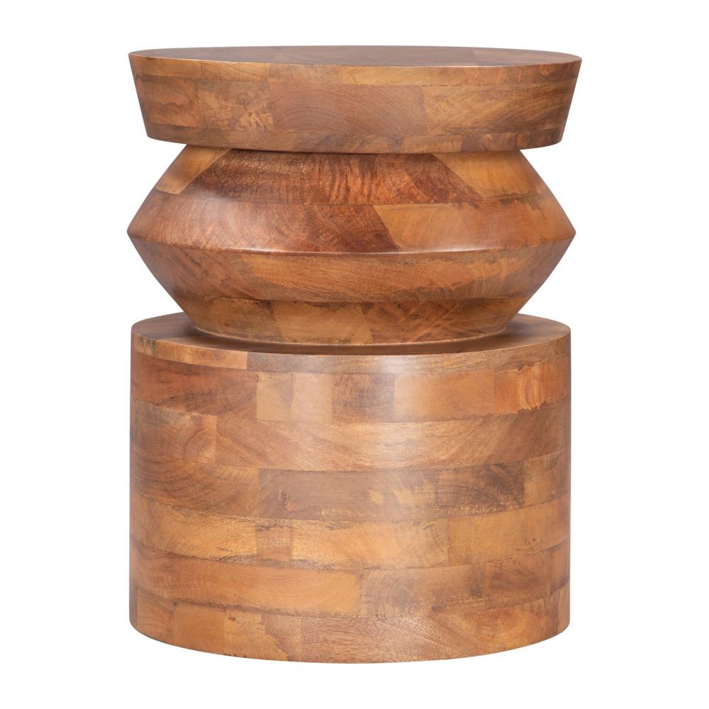 Zuo Modern - Kollam Side Table Brown - 109773 veiw 2