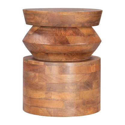 Zuo Modern - Kollam Side Table Brown - 109773 veiw 2