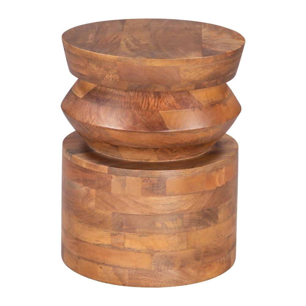Zuo Modern - Kollam Side Table Brown - 109773 veiw 3