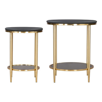 Zuo Modern - Koper Coffee Table Set (2-Piece) Black - 109775 veiw 2