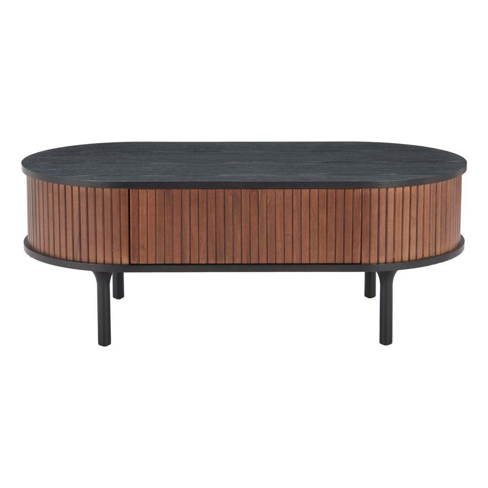 Zuo Modern - Koriana Coffee Table Black & Walnut - 110298 veiw 3
