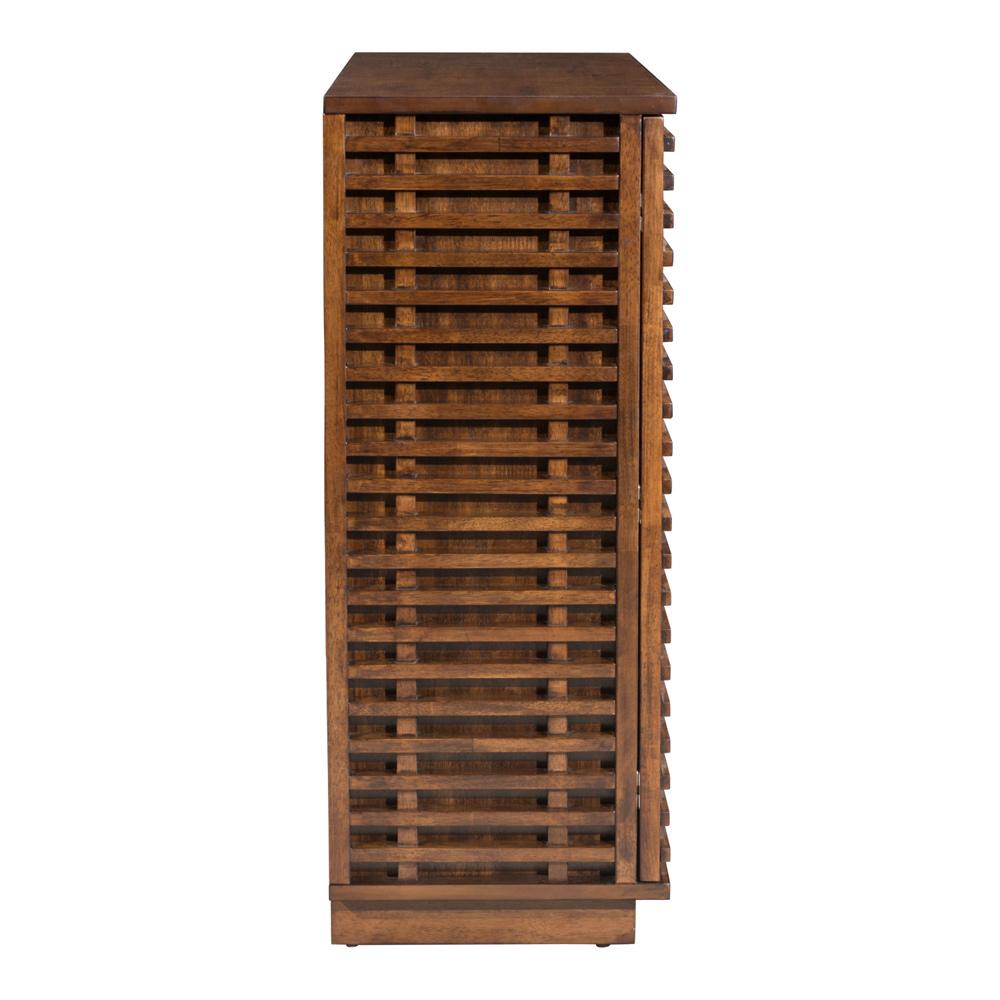Zuo Modern - Linea Cabinet Walnut - 199050 veiw 2