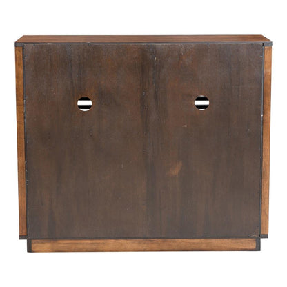 Zuo Modern - Linea Cabinet Walnut - 199050 veiw 4