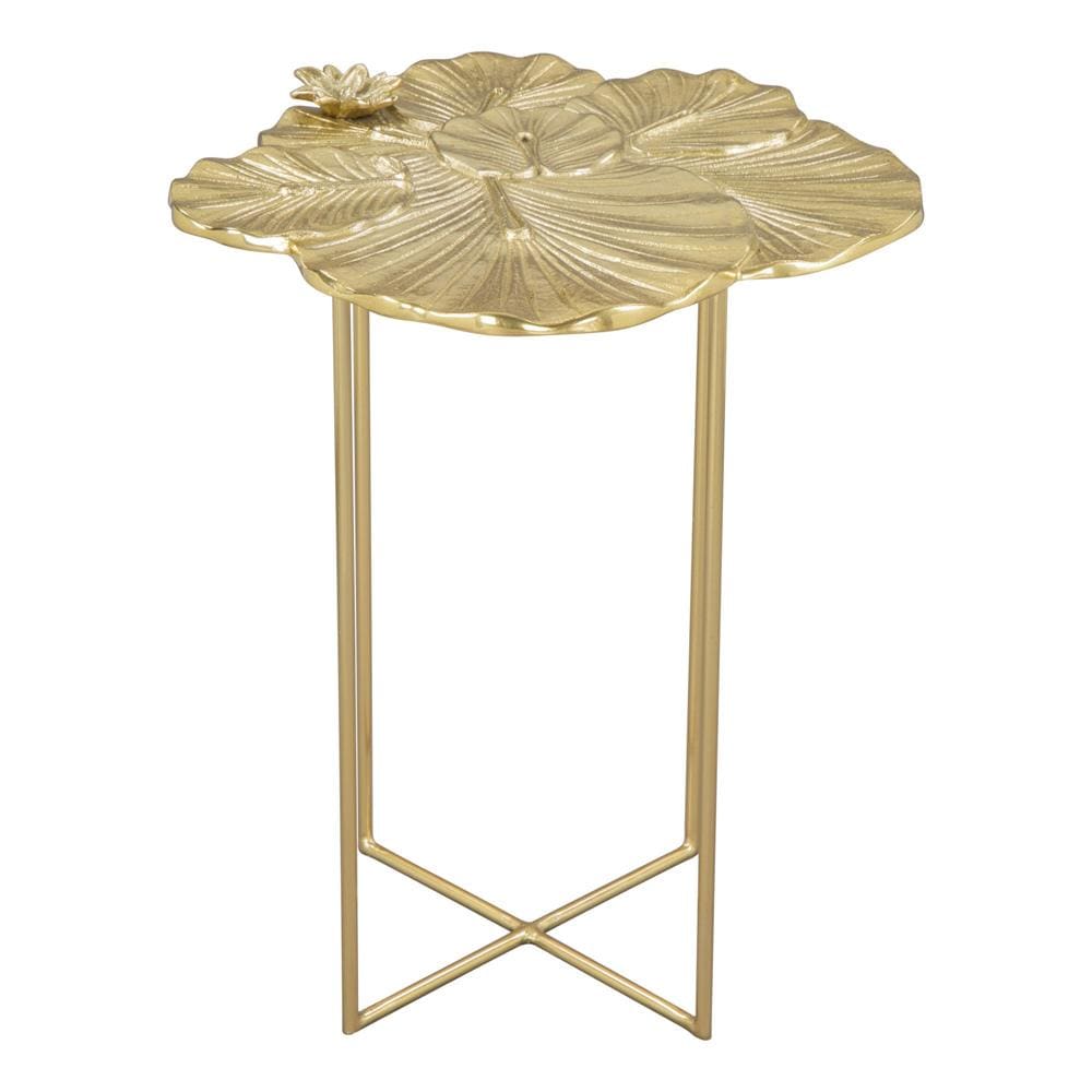 Zuo Modern - Lotus Side Table Gold - 109382 veiw 2