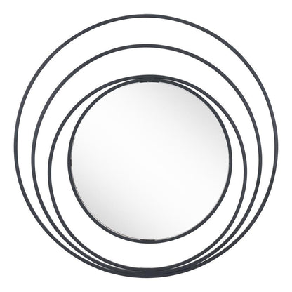 Zuo Modern - Luna Round Mirror Black - A12207 veiw 2