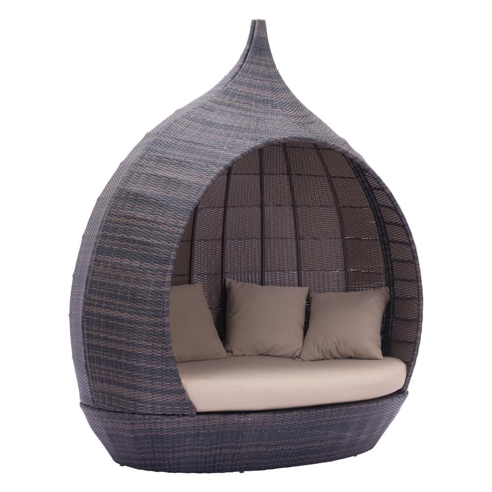 Zuo Modern - Martinique Beach Daybed Brown & Beige - 703632 veiw 1