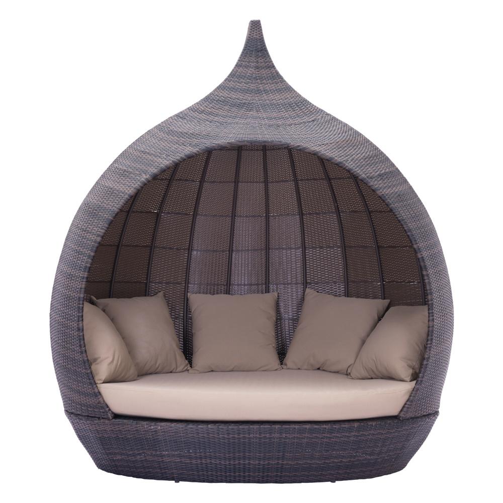 Zuo Modern - Martinique Beach Daybed Brown & Beige - 703632 veiw 3