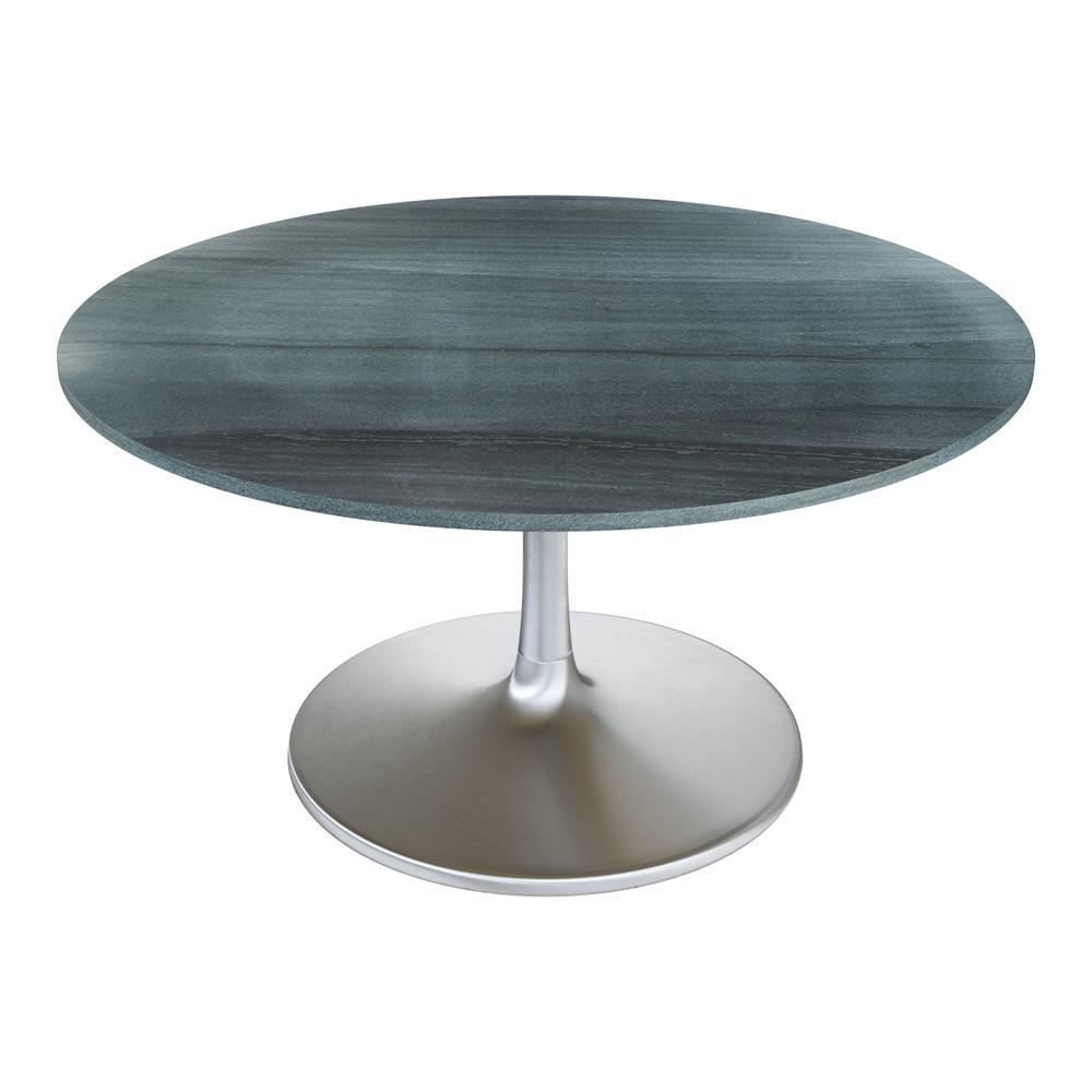 Zuo Modern - Metropolis Dining Table (60in) Gray & Silver - 109451 veiw 3