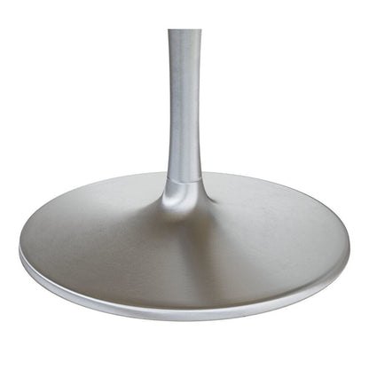 Zuo Modern - Metropolis Dining Table (60in) Gray & Silver - 109451 veiw 4