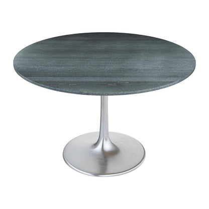 Zuo Modern - Metropolis Dining Table Gray & Silver - 109445 veiw 3