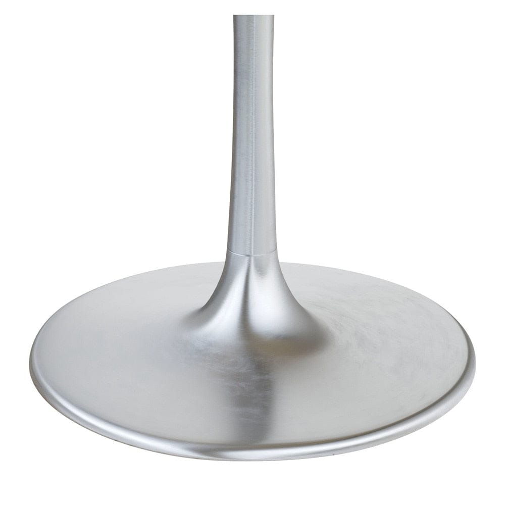 Zuo Modern - Metropolis Dining Table Gray & Silver - 109445 veiw 4