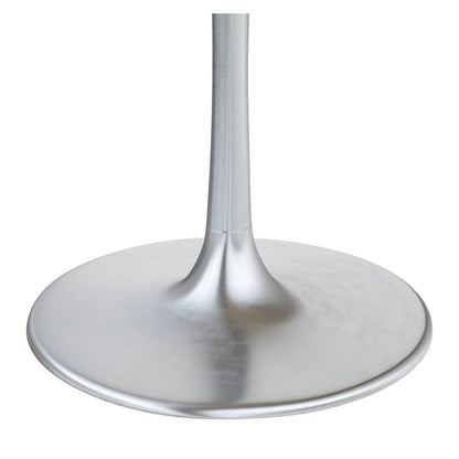 Zuo Modern - Metropolis Dining Table Gray & Silver - 109445 veiw 4