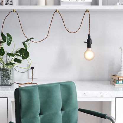 Zuo Modern - Molly Ceiling Lamp Black - 56121 veiw 5