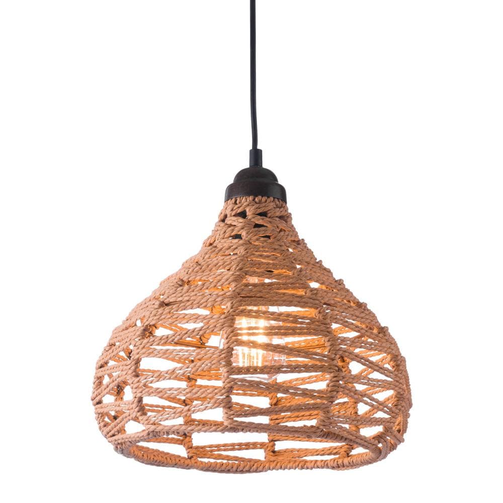 Zuo Modern - Nezz Ceiling Lamp Natural - 56016 veiw 2