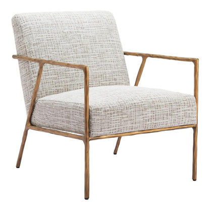 Zuo Modern - Norrebro Accent Chair Beige Frost - 110270 veiw 1