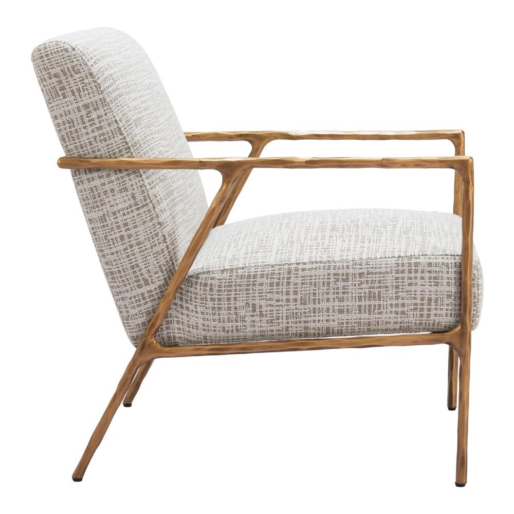 Zuo Modern - Norrebro Accent Chair Beige Frost - 110270 veiw 2