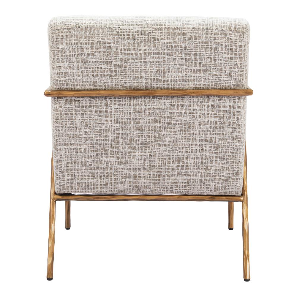 Zuo Modern - Norrebro Accent Chair Beige Frost - 110270 veiw 4