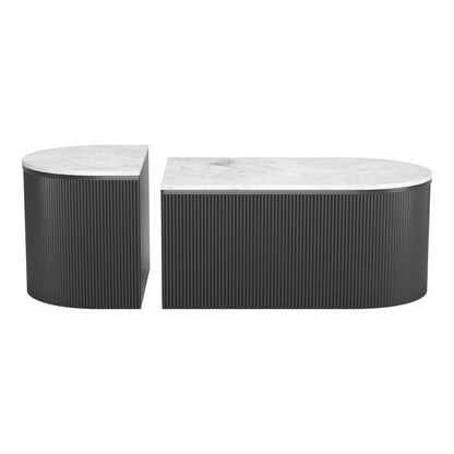 Zuo Modern - Ormara Coffee Table Set (2-Piece) White & Black - 109920 veiw 3