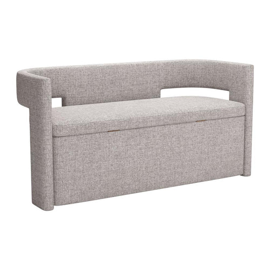 Zuo Modern - Papua Storage Bench Gray - 109994 veiw 1